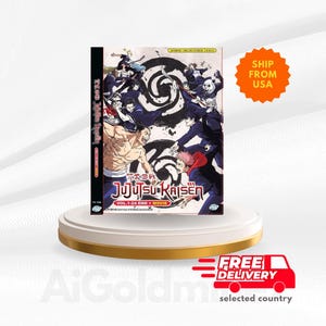 Jujutsu Kaisen ( Sorcery Fight ) Complete TV Series (Volume 1-24 End) + Jujutsu Kaisen 0 The Movie, English Audio Dubbed Version