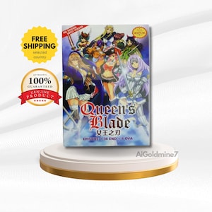 DVD Anime Queen&#39;s Blade ( Uncut Version ) Season 1-3 Series (1-36 End +6 OVA) Complete TV Series, English Dubbed, Japanese Animation