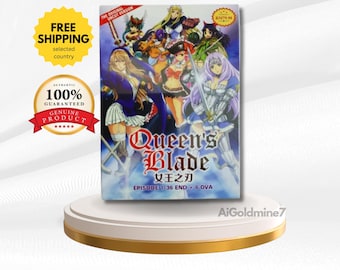 Queen's Blade Anime DVD: Complete Series, English Dubbed - Etsy