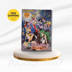 DVD Sailor Moon Vol.1-239 End+ 5 Movies English Dubbed All Region, English Audio, Anime DVD TV Series Collection, Dvd Movies