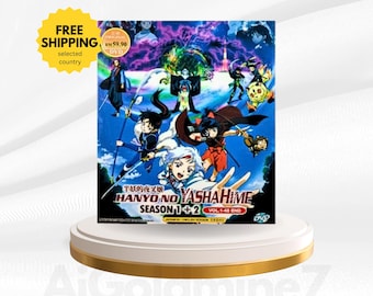 DVD Anime Hanyo No Yashahime (Princess Half-Demon) Season 1+2 (1-48 End) English Dubbed, English Audio, All Region, Anime DVD Collection