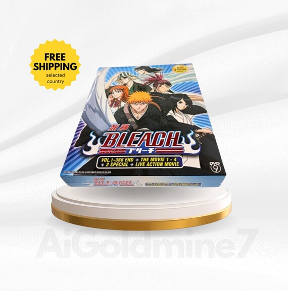 Buy Bleach Complete vol.1 366 END 4 Movies 2 Special Movie Live Action Movie Anime DVD English Dubbed Version Bleach Complete TV Series Online in India Etsy