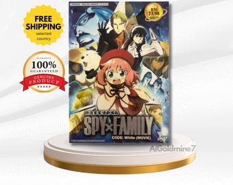 DVD Spy x Family Code: White (Movie), English Subtitle, All Free Region, Japanese Anime Movies DVD, Movie Anime, DVD Anime Movies