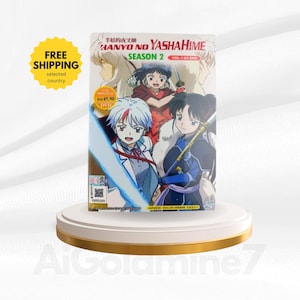 DVD アニメ 半妖の夜叉姫 シーズン 2 Vol.1-24 終了 英語吹き替え、英語音声、全地域、アニメ DVD コレクション