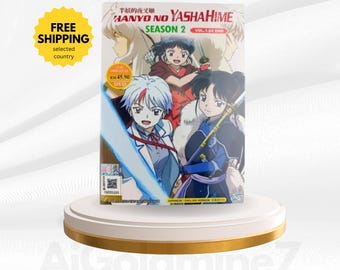 DVD Anime Hanyo No Yashahime Season 2 Vol.1-24 End English Dubbed, English Audio, All Region, Anime DVD Collection