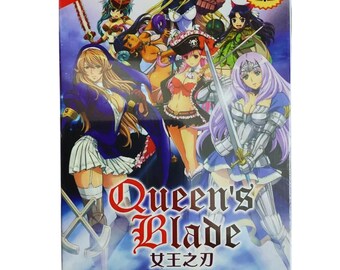 Queen's Blade Anime DVD: Complete Series, English Dubbed - Etsy