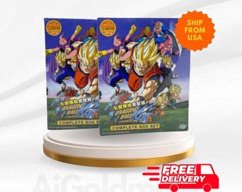 Dragon Ball Kai Complete Series Anime Dvd (1-167 End) 11-DVD English Audio Dubbed, Anime DVD All Region, Japanese & English Version