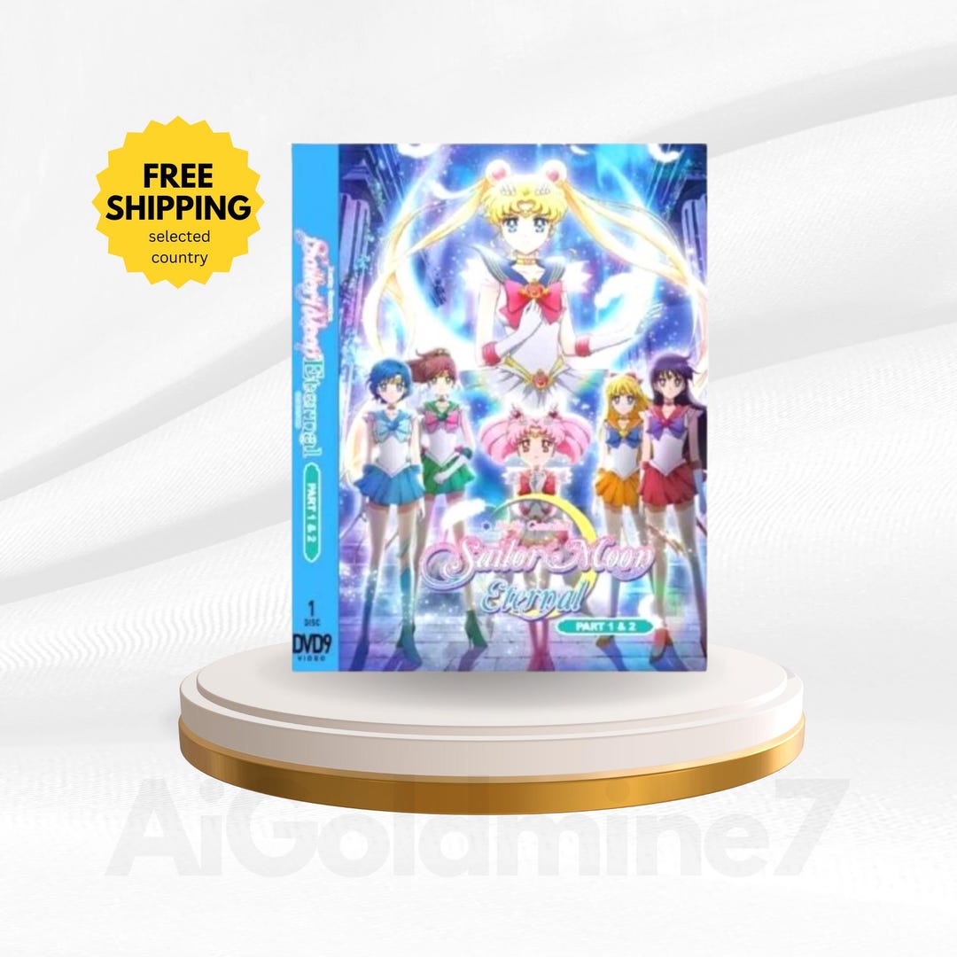 English Dub Stream Sailor Moon Eternal DVD Sailor Moon Eternal