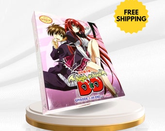 DVD Anime Uncut High School DXD Season 1-4 Series (1-49 End) + 4 OVA English Dubbed