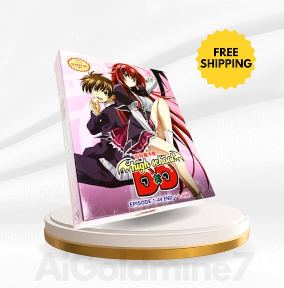 Buy DVD Anime Uncut High School DXD Season 1 4 Series 1 49 End 4 OVA English Dubbed Online in India Etsy
