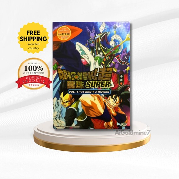 DVD Dragon Ball Super Complete 1-131 End) Movies, English Dubbed,  Dragon Ball Movies Series Anime DVD, Dragon Ball Gift