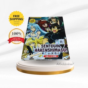 Sentouin, Hakenshimasu! (Combatants Will Be Dispatched!) Vol. 1-12 End, English Dubbed All Region, Anime Japanese DVD, English Subtittle