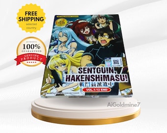 Sentouin, Hakenshimasu! (Combatants Will Be Dispatched!) Vol. 1-12 End, English Dubbed All Region, Anime Japanese DVD, English Subtittle
