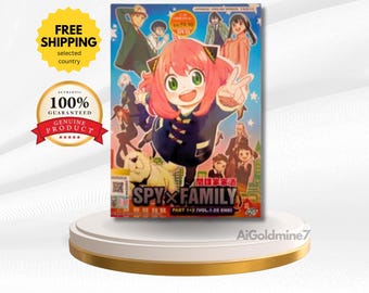 Anime DVD Spy X Family Part 1+2 Full TV Series (1-25 End) English Audio Dubbed Version, All Region, Japanese Anime Movies DVD, Movie Anime
