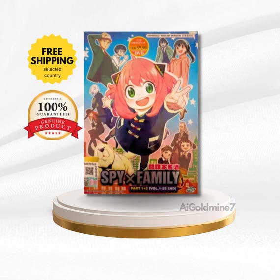 SPY×FAMILY DVD SPY x FAMILY Anime Blu-Ray DVD Vol.1-6 set Japanese