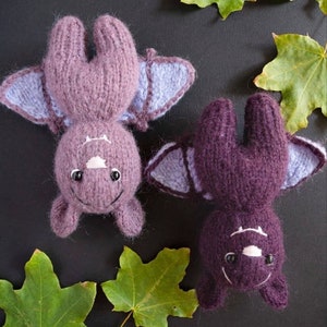 PDF. Bat toy knitting pattern. PDF. Amigurumi tutorial. Animal knitting pattern. Baby toy knitting pattern.