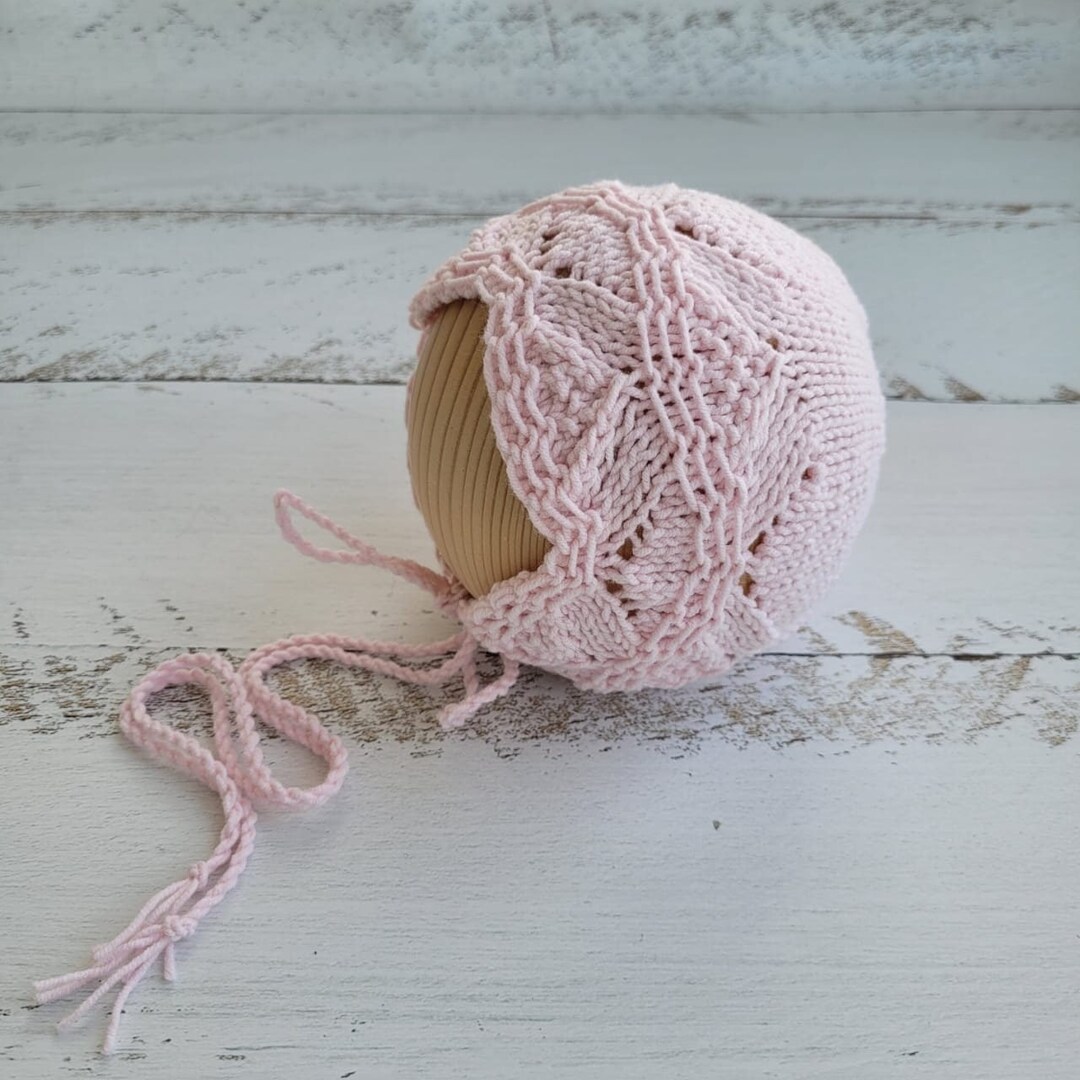 PDF Waves Knitting Pattern. Baby Hat Tutorial. Newborn Props