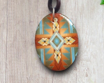 Western Style Boho, Southwest, Necklace, Jewellery, Cowgirl, Cowboy, Leather, Gift, UK