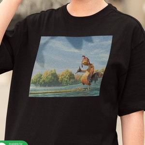 Chicken Joe Funny Unisex T-shirt | Hilarious Chicken Meme Tee | Cool Surf Style Graphic Shirt | Fun Animal Lover Gift for Men & Women