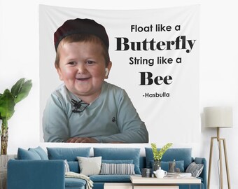 Funny Hasbulla Magomedov Tapestry, Hasbulla Tapestry, Mini Khabib