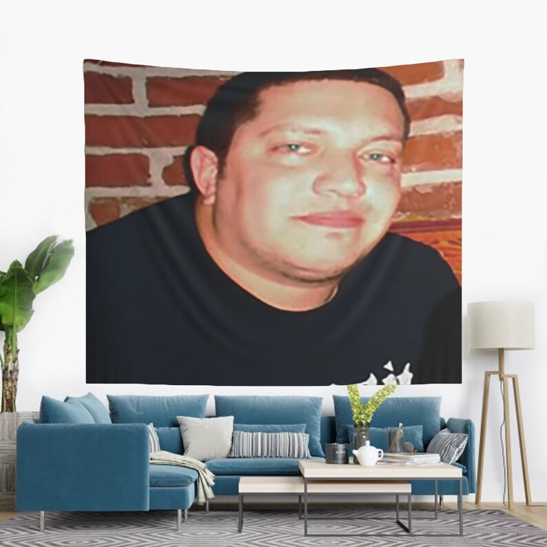 Sal Vulcano Impractical Jokers Tapestry, Sal Vulcano Meme Wall Tapestries, Hostel Dorm Decor, Funny Sal Vulcano Wall Hanging Fans Gift Idea image 9