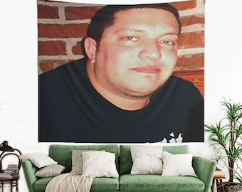 Sal Vulcano Impractical Jokers Tapestry, Sal Vulcano Meme Wall Tapestries, Hostel Dorm Decor, Funny Sal Vulcano Wall Hanging Fans Gift Idea