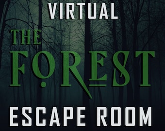 The Forest Virtual Escape Room Game | Games Night | Zoom Games | Online Escape Room at Home | Games for Zoom | Escape Room Virtual