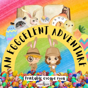 An Eggcelent Adventure | Family Game | Escape Room | Printable Escape Game | DIY Easter childrens Game | Easter childrens escape room