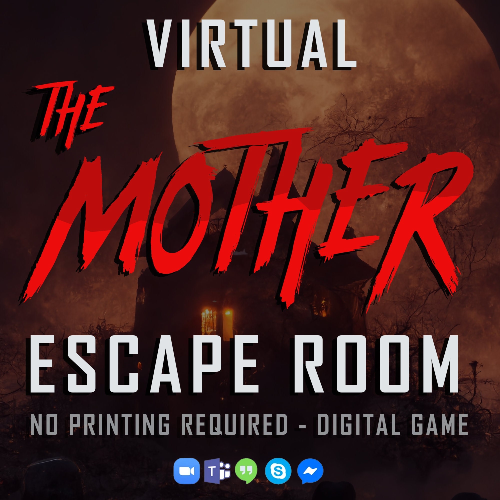 The Mother Virtual Escape Room Game Games Night Zoom Games Online
