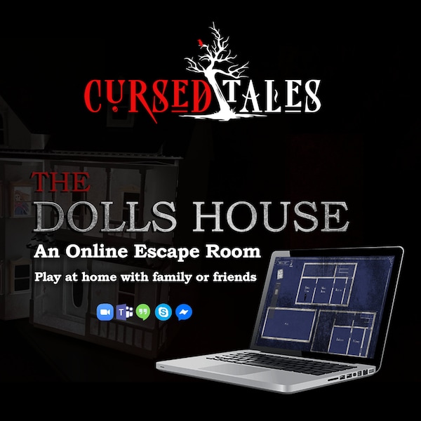 Online Escape Room | The Dolls House | Virtual Escape Game, Sherlock Game, Party Games, Played on Zoom, Microsoft Team with Family & Friends