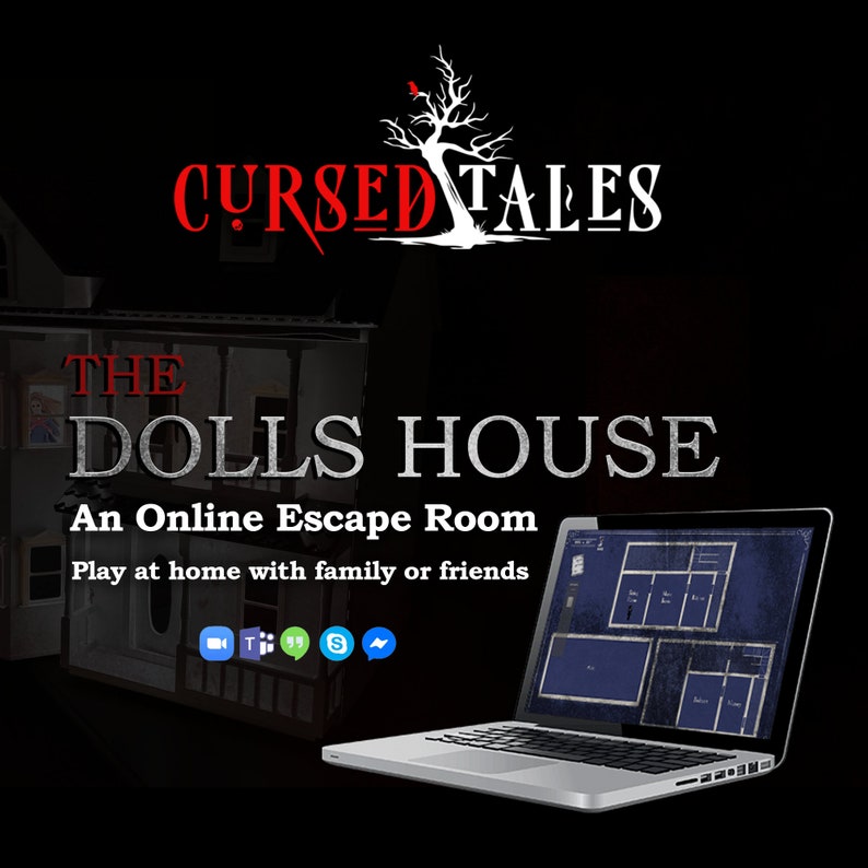 Online Escape Room the Dolls House Virtual Escape Game, Sherlock Game