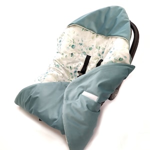 Babyschaal | Babydek XL 90x90cm | Somer | 3-punts Gurtsysteem | 5-punts Gurtsysteem | Fluweel | Einschlagdecke | Geburt | Cybex | Maxi Cosi
