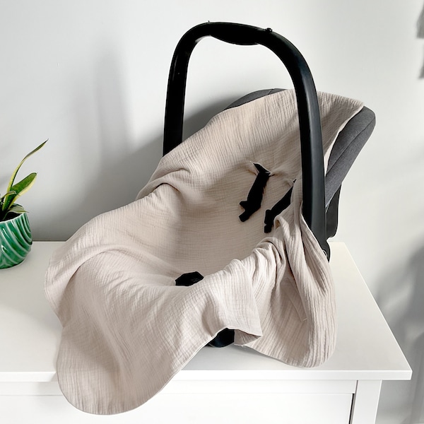baby seat | baby blanket | summer | 3 and 5-point belt system | 2w1 Towel | waffle pique | Impact Blanket | birth | Cybex | Maxi Cosi