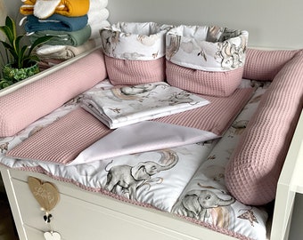 Matelas à langer | ensemble de 6 éléments, ensemble | coussin pour table à langer | matelas à langer | cadeau de baby shower