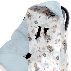 Babyschaal | Babydek XL 90x90cm | Zomer | 5- en 3-punts voersysteem | Wafelpizza | Ingangsplaats | Geburt | Cybex-winkel Maxi-Cosi