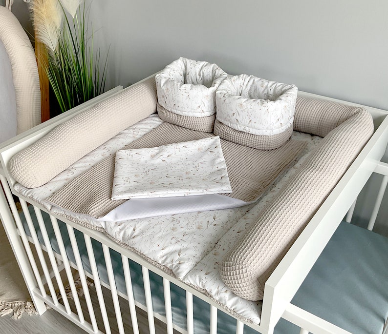 Matelas à langer coussin pour table à langer matelas à langer cadeau de baby shower cadeau pour nouveau-né Set 4