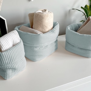 Basket, organizer for changing table, basket for small things, for diapers, layette basket