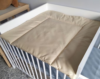 Waterproof changing mat | Waterproof pad for changing table | Beige changing mat | baby shower gift