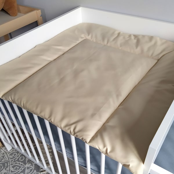 Wasserabweisende Wickelauflage | Beige Wickelunterlage | Beige Changing pad | Wickelunterlage | Water resistant changing pad | winding pad