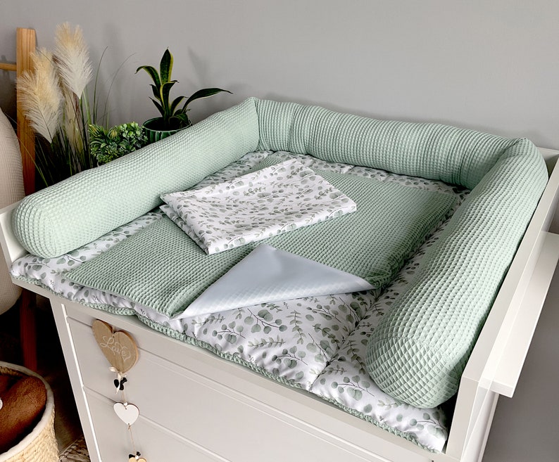 Matelas à langer coussin pour table à langer matelas à langer cadeau de baby shower cadeau pour nouveau-né Set 3