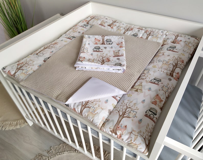 Matelas à langer coussin pour table à langer matelas à langer cadeau de baby shower cadeau pour nouveau-né Set 2