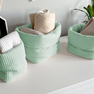 Basket, organizer for changing table, basket for small things, for diapers, layette basket