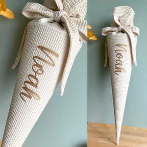 Schultüte, Kindergartentüte, Zuckertüte, Schulkind, Schultüte aus Stoff, Tüte Schule