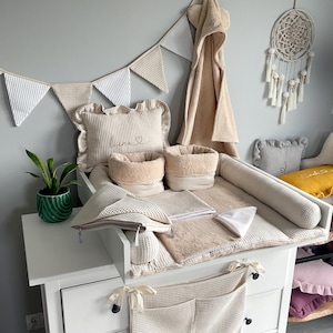 Verschoonmatje met drukknopen | verschoningsmatje | verschoningsmatje met drukknopen | kraamcadeau | kraamcadeau