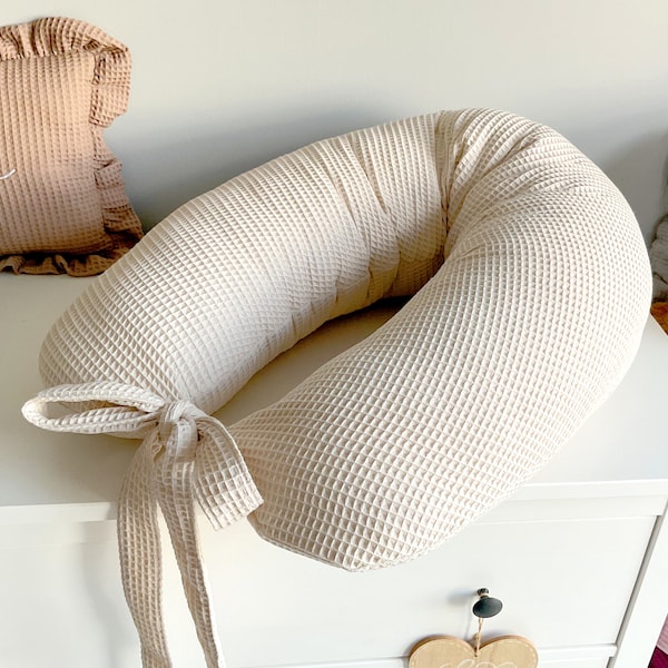 Stillkissen | Kissen zum Stillen | Schwangerschaftskissen | Lagerungshilfe | Lagerungskissen | Bauchlagerungskissen | Beso para Schwangere