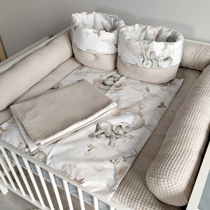 Matelas à langer ensemble de 6 éléments, ensemble coussin pour table à langer matelas à langer cadeau de baby shower image 3