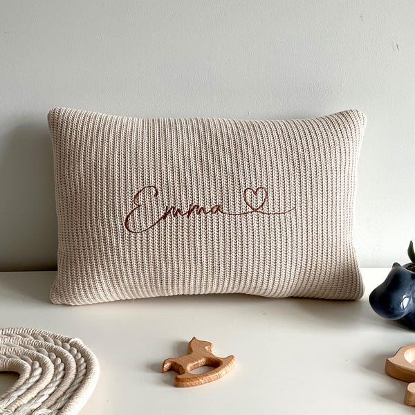 Kissen mit Naam | Kussen | Geburtskissen | Namenskissen | Schatje | Geschenk