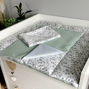 Matelas à langer coussin pour table à langer matelas à langer cadeau de baby shower cadeau pour nouveau-né Set 2