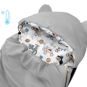 Otulacz 3w1 do fotelika samochodowego, nosidełka, wózka typu gondola, zimowy, Maxi Cosi, Cybex, XL