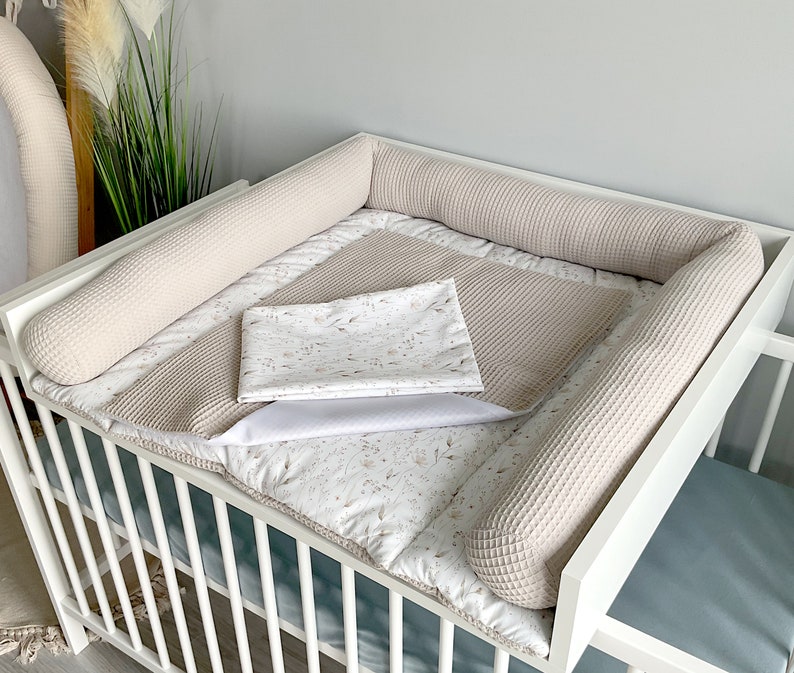 Matelas à langer coussin pour table à langer matelas à langer cadeau de baby shower cadeau pour nouveau-né Set 3